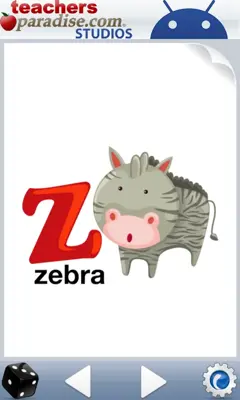 Alphabet Zoo Baby ABCs Flash Cards android App screenshot 3